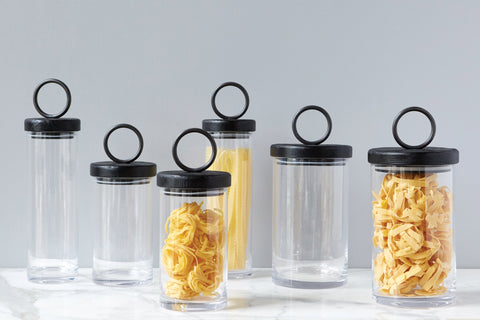 Barcelona Contemporary Food Storage Canister for Kitchen