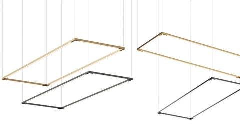 Z-bar Minimalist Pendant Light with Adjustable Head