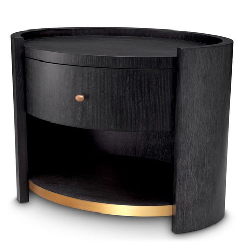 Eichholtz Space Saving Contemporary Curved Nightstand