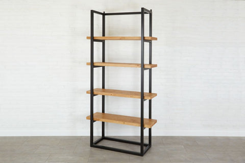 Industrial Modern Powder-coated Bookshelf