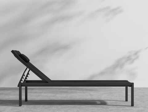 Spencer Modern Lounge Chair with Adjustable Headrest