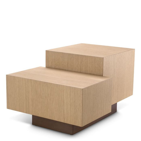 Eichholtz Nerva Minimalist Center Table with Block Foot