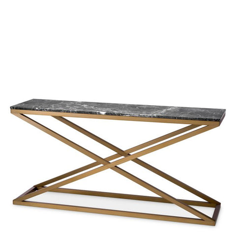 Eichholtz Timeless Minimalist Modern Marble Entryway Console