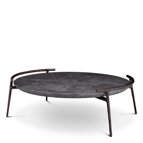Timeless Minimalist Modern Round Marble Coffee Table