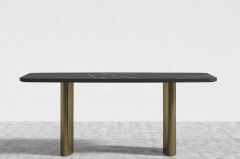 Rove Concepts Solana Modern Dining Table with Elliptical Legs