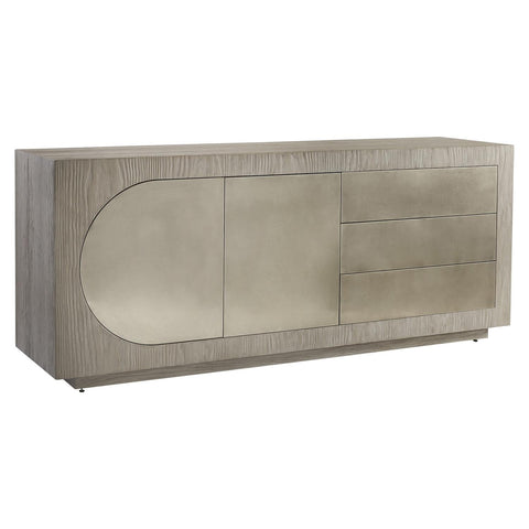 Trianon Buffet Cabinet in Brushed Wood for Modern Spaces