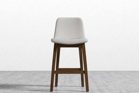 Aubrey Modern Upholstered Parsons Counter Stool