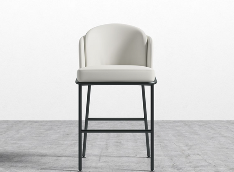 Angelo Modern Timeless Minimalist Upholstered Counter Stool