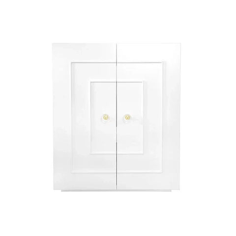 Judd Contemporary Lacquered Cabinet with Knob Handle