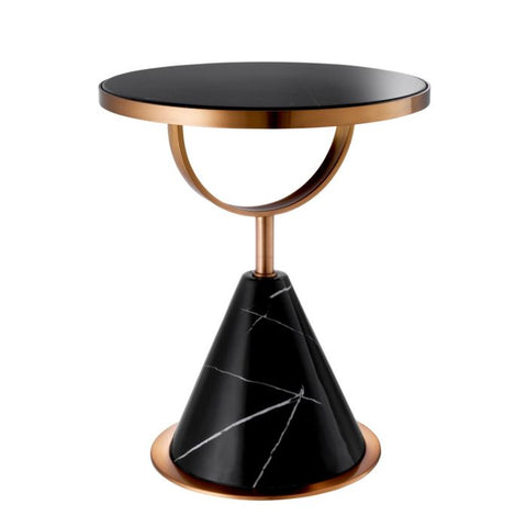Eichholtz Timeless Minimalist Round Drum Center Table