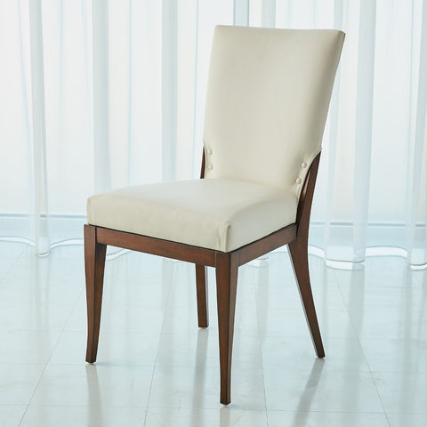 Timeless Minimalist Parsons Dining Side Chair with Buttons