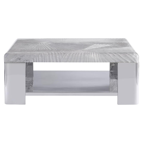 Bernhardt Aura Timeless Minimalist Modern Square Coffee Table