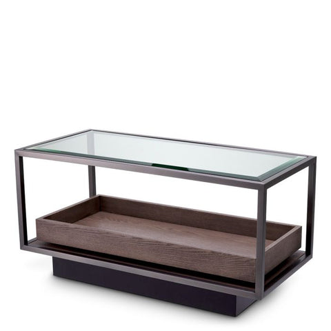 Space Saving Modern Center Table with Frame Accent Table
