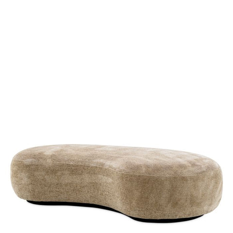 Timeless Minimalist Upholstered Lounge Bench with Platform Foot