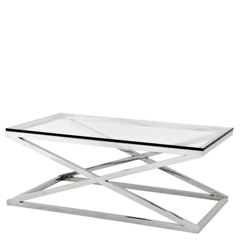 Eichholtz Timeless Minimalist Modern Rectangle Coffee Table