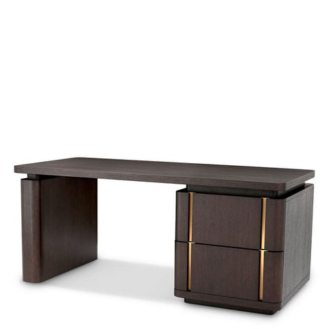 Timeless Minimalist Writing Desk with Storage Contemporary Design