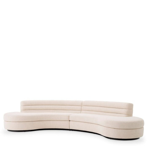 Lennox Curved Asymmetrical Contemporary Standard Sofa