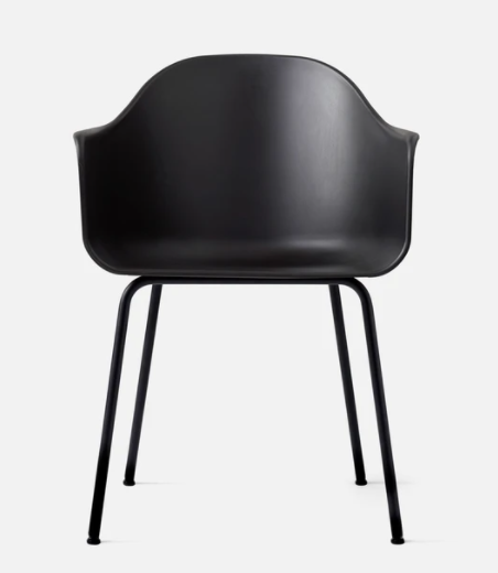 Timeless Minimalist Modern Dining Armchair with High Back