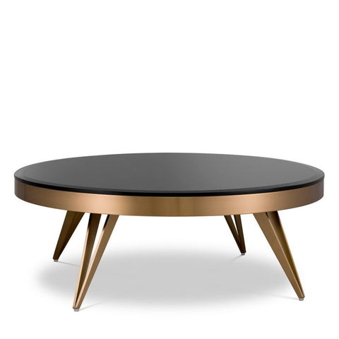 Eichholtz Timeless Minimalist Modern Round Coffee Table