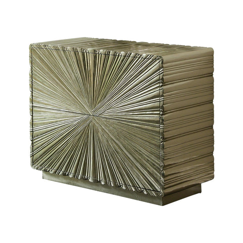 Art Deco Space Saving Mirrored Accent Chest