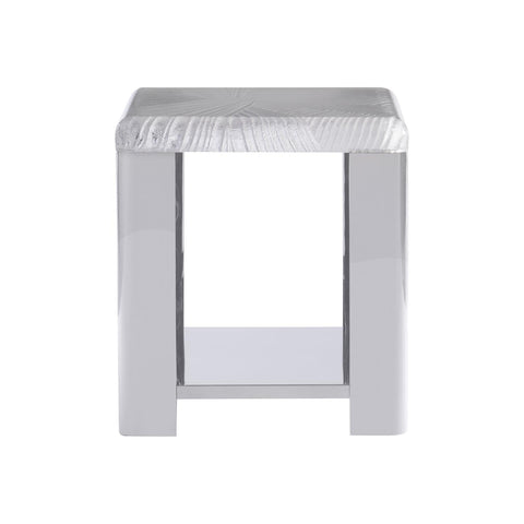 Bernhardt Aura Modern Center Table with Block Foot Design Accent Table - 22 W