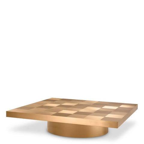 Eichholtz Timeless Minimalist Modern Drum Coffee Table