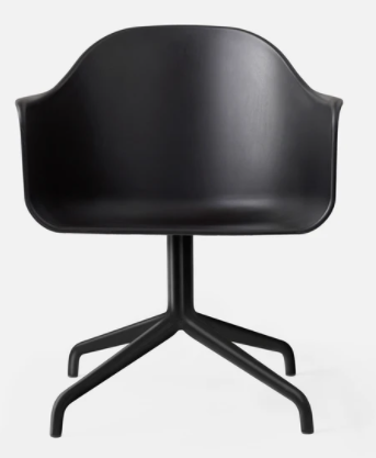 Timeless Minimalist Modern Barrel High Back Armchair