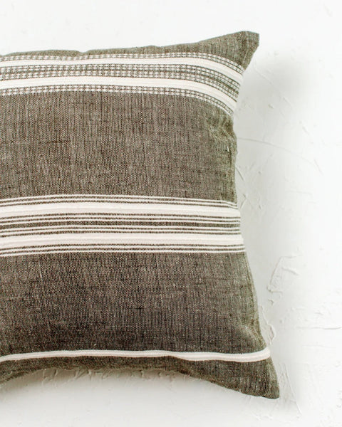 Powered by People Classic Scandinavian Handwoven Soft Pillow Cover - 18 x 18