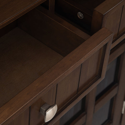 Acadian Painted Accent Cabinet with Knob