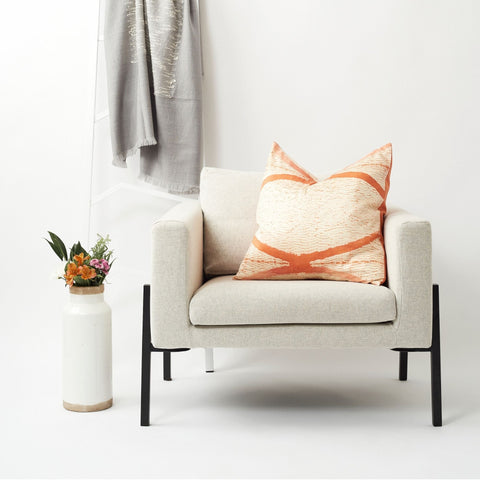 Powered by People Artful Traditionalist Bohemian Handcrafted Accent Throw Pillow - 20 x 20