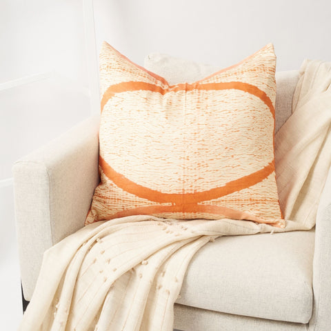 Powered by People Artful Traditionalist Bohemian Handcrafted Accent Throw Pillow - 20 x 20