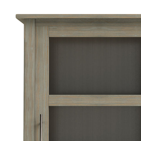 Avalon Contemporary Wine Cabinet with Pull Handles