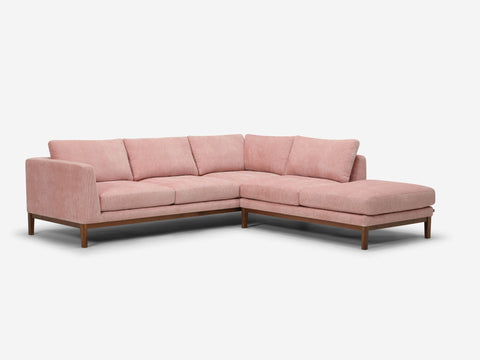 Oma Chaise Sectional Sofa with Loose Cushions