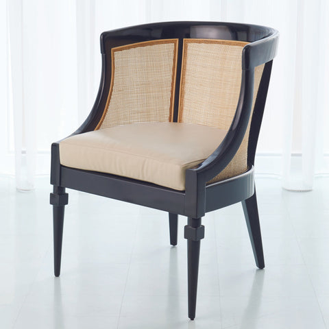 Timeless Minimalist Traditional Barrel Accent Chair