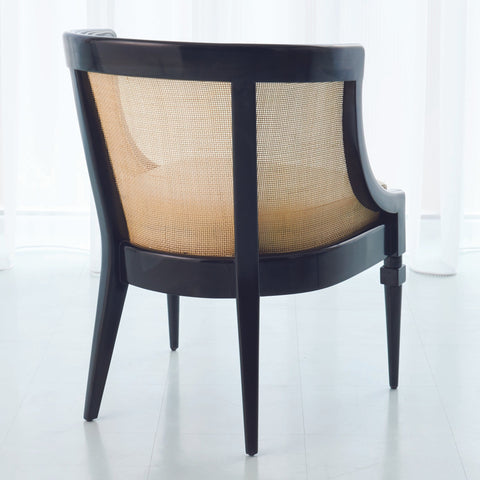 Timeless Minimalist Traditional Barrel Accent Chair