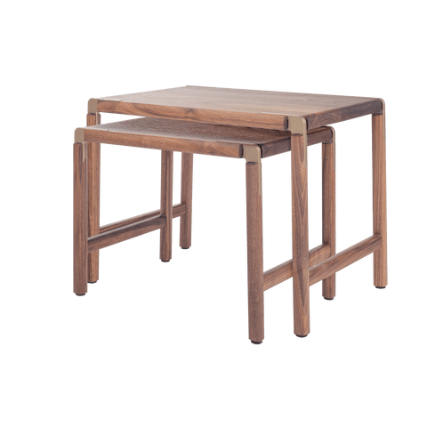 Minimalist Timeless Minimalist Space Saving Square Nesting Table