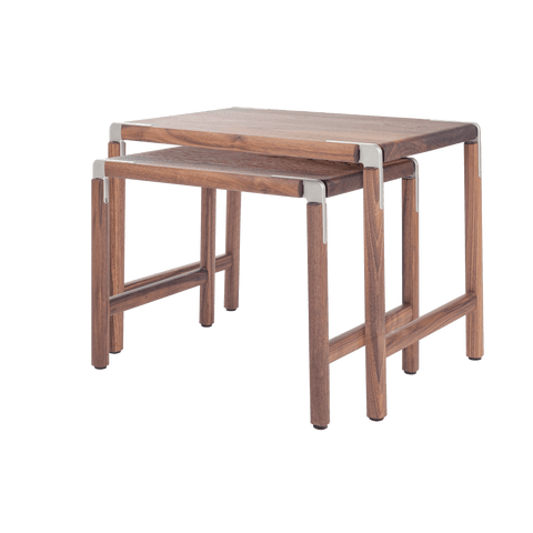 Minimalist Timeless Minimalist Space Saving Square Nesting Table