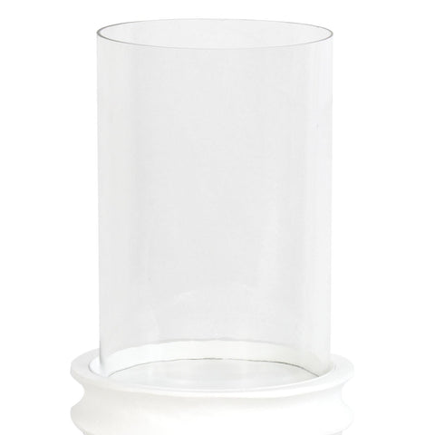 Contemporary Cylindrical Metal Hurricane for Pillar Candles