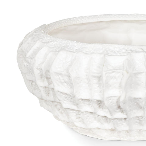 Decorating Essentials Organic Textured Round Decorative Bowl