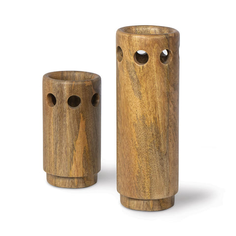 Decorating Essentials Minimalist Handcrafted Cylinder Vase Set