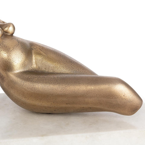 Decorating Essentials Modern Asymmetrical Brass Sculpture