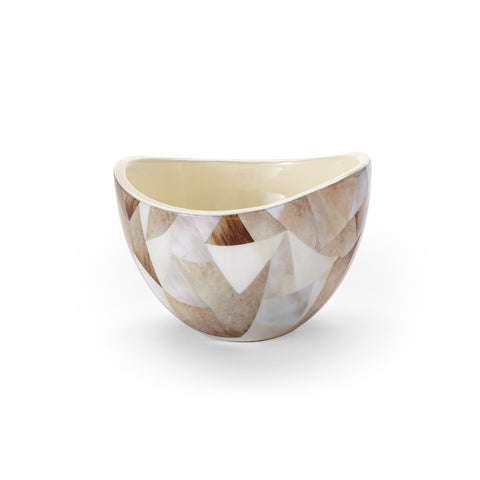 Decorating Essentials Contemporary Asymmetrical Decorative Bowl