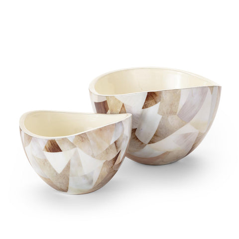 Decorating Essentials Contemporary Asymmetrical Decorative Bowl
