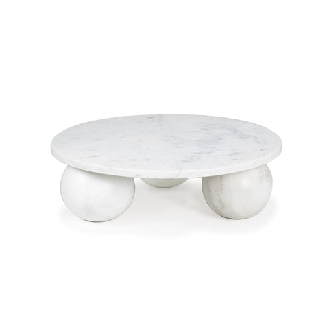 Decorating Essentials Contemporary Marble Decorative Plate