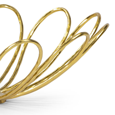 Decorating Essentials Petal Abstract Bowl Vase Modern Decorative Bowl