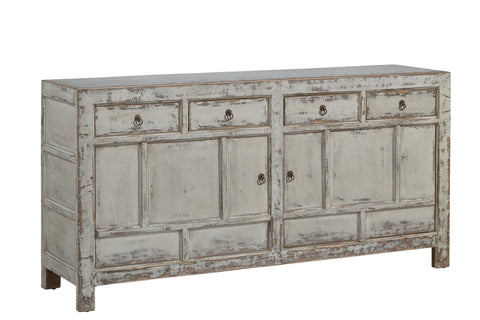 Plymouth One-of-a-kind Farmhouse Distressed Sideboard Cabinet