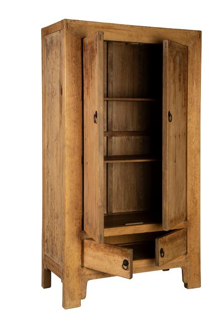 Ellicott Rustic Distressed Armoire Wardrobe
