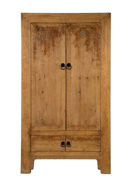 Ellicott Rustic Distressed Armoire Wardrobe