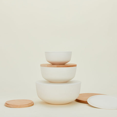 Hawkins New York Everyday Minimalist Bowl Set in Matte Finish - Set of 3