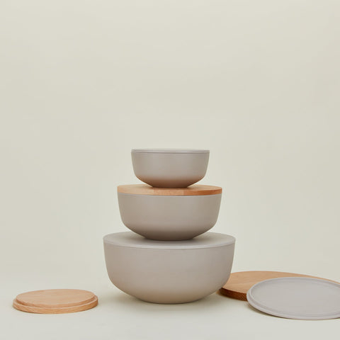 Hawkins New York Everyday Minimalist Bowl Set in Matte Finish - Set of 3